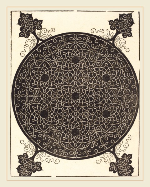 Albrecht DÃ¼rer (German, 1471-1528), The Sixth Knot  (combining seven small systems of knots with