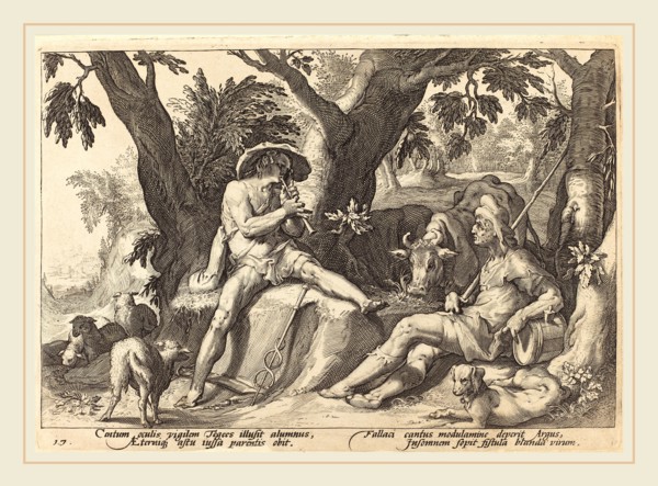 Workshop of Hendrik Goltzius after Hendrik Goltzius (Flemish, 1574-1575-after 1655), Mercury