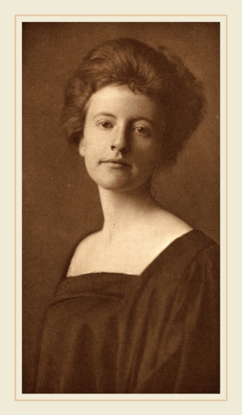 Mathilde Weil (American, 1872-probably 1918), Beatrice, 1899, photogravure in sepia on chine collé
