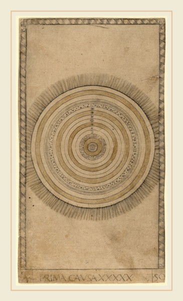 Master of the E-Series Tarocchi (Italian, active c. 1465), Prima Causa (First Cause), c. 1465,