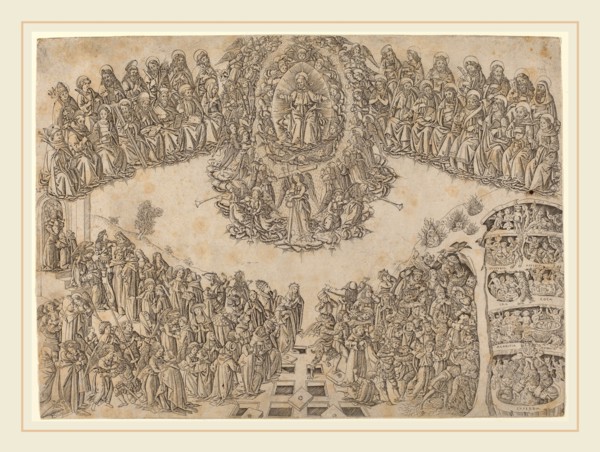 Francesco di Lorenzo Rosselli after Fra Angelico (Italian, 1445-1513 or before), The Last Judgment,