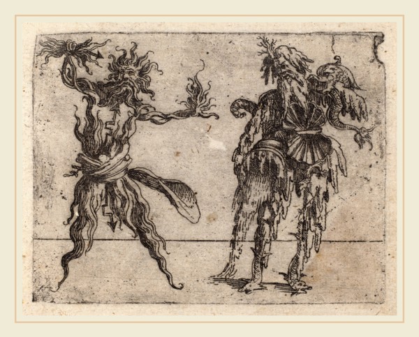 Giovanni Battista Bracelli (Italian, active c. 1624-1649), From "Bizzarie di varie Figure", 1624,
