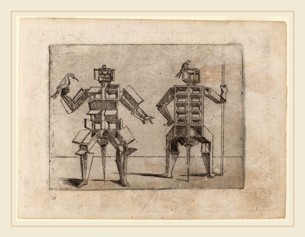 Giovanni Battista Bracelli (Italian, active c. 1624-1649), From "Bizzarie di varie Figure", 1624,