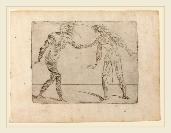Giovanni Battista Bracelli (Italian, active c. 1624-1649), From "Bizzarie di varie Figure", 1624,