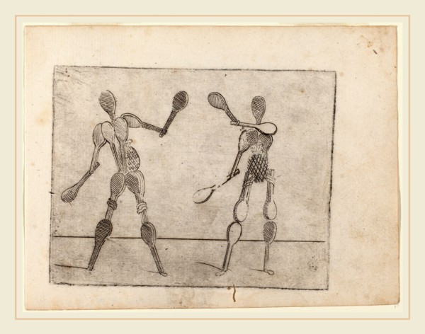 Giovanni Battista Bracelli (Italian, active c. 1624-1649), From "Bizzarie di varie Figure", 1624,