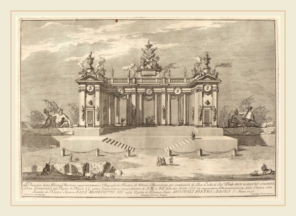 Giuseppe Pozzi after Giuseppe Palazzi (designer) and Paolo Posi (architect) (Italian, 1723-1765),