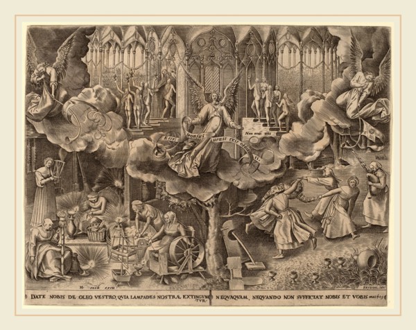 Attributed to Philip Galle after Pieter Bruegel the Elder (Flemish, 1537-1612), The Parable of the