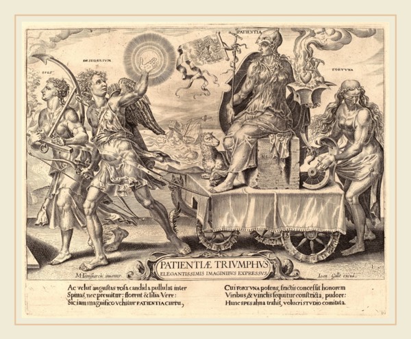 Dirck Volckertz Coornhert after Maerten van Heemskerck (Netherlandish, 1522-1590), The Triumph of