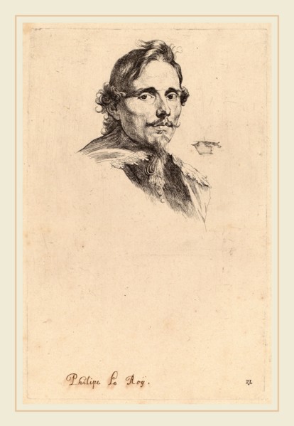 Sir Anthony van Dyck (Flemish, 1599-1641), Philippe le Roy, Lord of Ravels, probably 1626-1641,