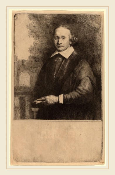 Rembrandt van Rijn (Dutch, 1606-1669), Jan Antonides van der Linden, 1665, etching, drypoint and