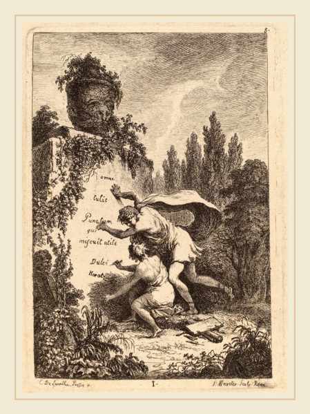 Franz Edmund Weirotter after Ãâtienne de Lavallée-Poussin (Austrian, 1730-1771), Nella Venuta in