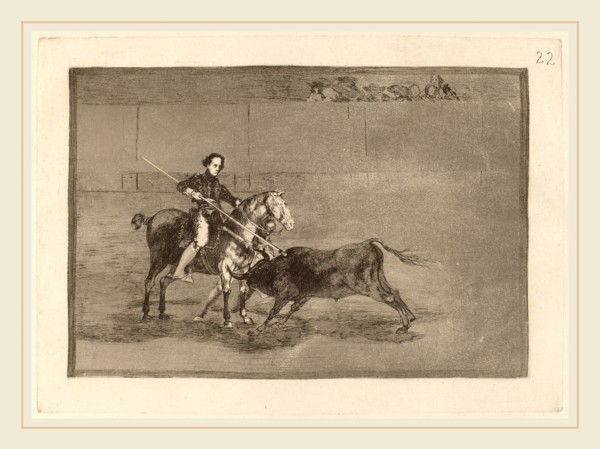 Francisco de Goya, Valor varonil de la celebre Pajuelera en la de Zaragoza (Manly Courage of the