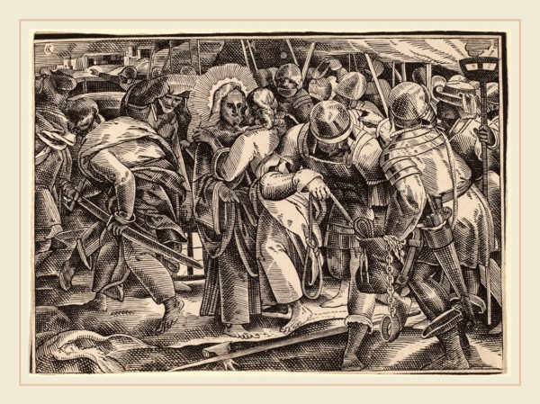 Christoph Murer, Christ Tells His Disciples of the Last Judgment, Swiss, 1558-1614, published 1630,