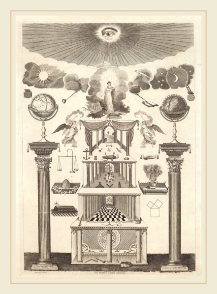 Thomas Kensett, The Master's Carpet, American, born England, 1786-1829, 1812, engraving