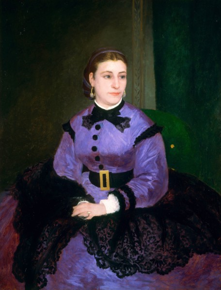 Auguste Renoir (French, 1841-1919), Mademoiselle Sicot, 1865, oil on canvas