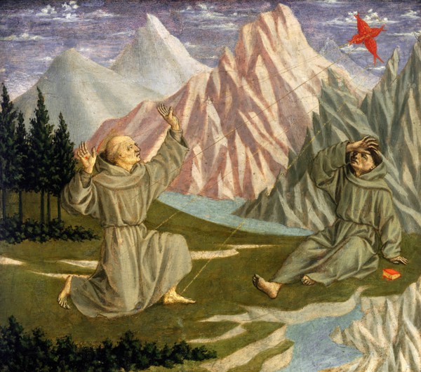 Domenico Veneziano (Italian, c. 1410-1461), Saint Francis Receiving the Stigmata, c. 1445-1450,