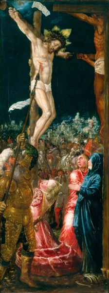 Workshop of Hans Mielich, The Crucifixion, c. 1550-1575, oil on panel