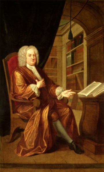 Benjamin Moreland, High Master of St. Paul's School Inscribed in brown paint, across bottom: "This