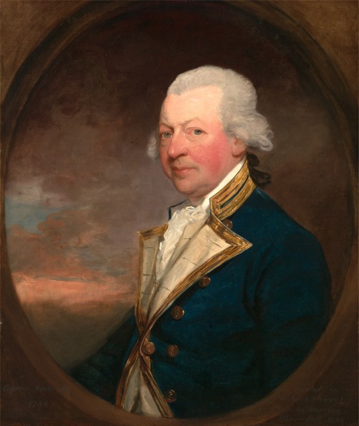 Captain John MacBride Inscribed, in artist's hand, in blue paint, lower left: "Captain MacBride"