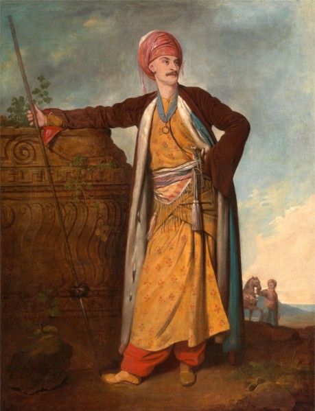 Portrait of an Armenian Signed in black paint, lower left: "R. Cosway | RA", Richard Cosway,