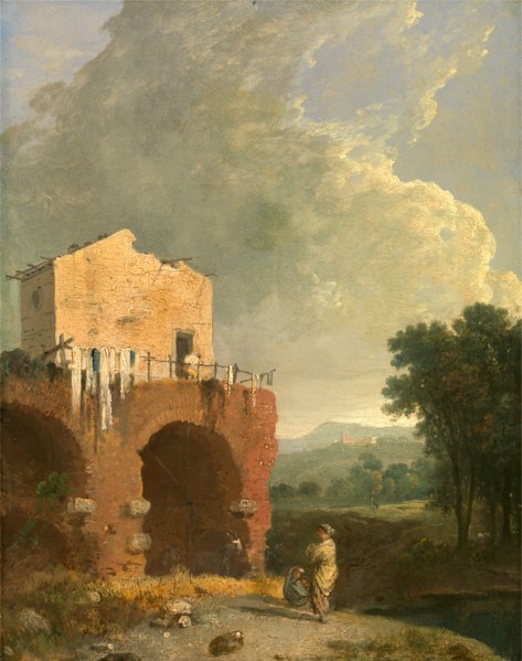 Hadrian's Villa A View in Hadrian's Villa, Richard Wilson, 1714-1782, British