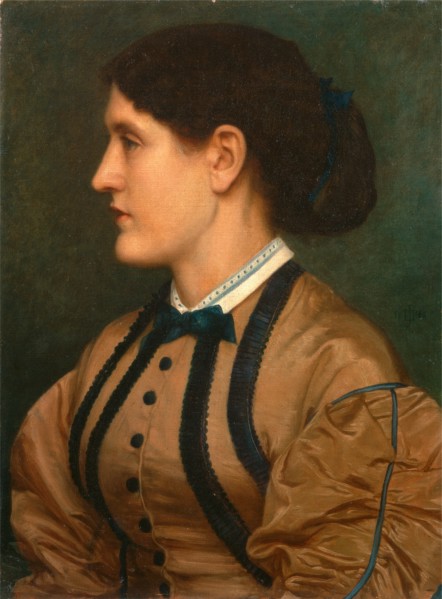 Eliza Eastlake Signed and dated, green paint, center right: "EJP|1864" (monogrammed), Edward John
