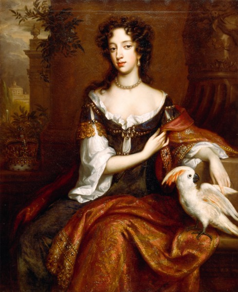Mary of Modena Signed, center left: "W. Wissing: fecit", Willem Wissing, ca. 1656-1687, Dutch