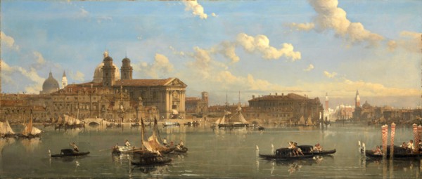The Giudecca, Venice, Italy Signed and dated, lower right: "David Roberts R.A. 1854", David