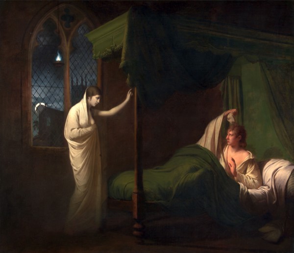 William and Margaret from Percy's 'Reliques of Ancient English Poetry', Joseph Wright of Derby,