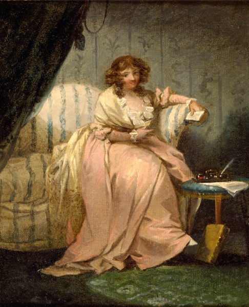 A Woman Called Anne, the Artist's Wife Signed in black paint, lower right: "GM", George Morland,