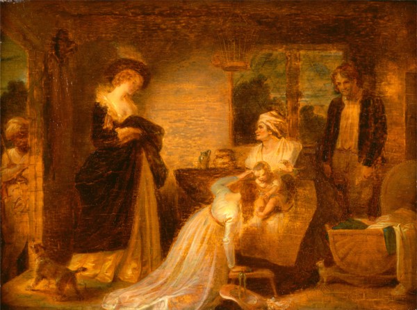 The Seven Ages of Man: The Infant, 'As You Like It,' II, vii, Robert Smirke, 1752-1845, British