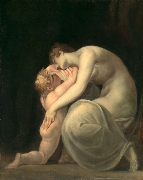 Tekemessa and Eurysakes, Henry Fuseli, 1741-1825, Swiss