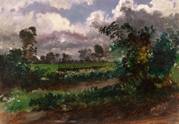 A View across the Artist's Garden from his House at Exmouth, Devonshire, Francis Danby, 1793-1861,