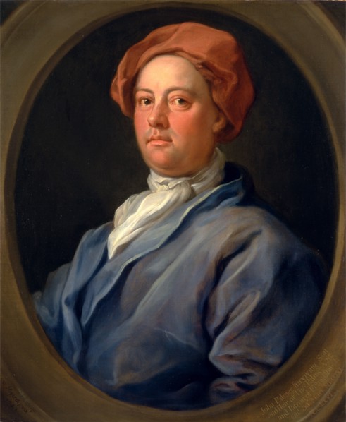 John Palmer, Barrister of the Inner Temple John Palmer Signed and dated in brown paint, lower left: