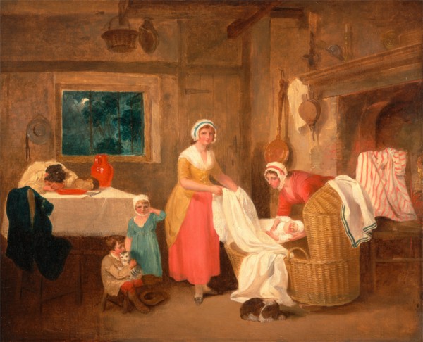 Night Signed and dated, lower left: "J. Whestley pin[x] 1[7]9[9]", Francis Wheatley, 1747-1801,
