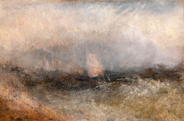 Off the Nore Squally Weather, Joseph Mallord William Turner, 1775-1851, British