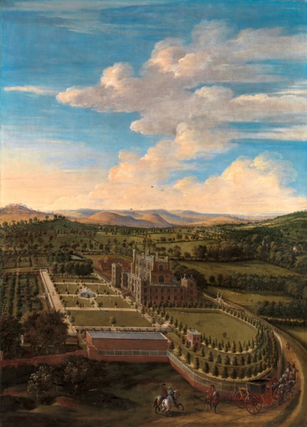 Wollaton Hall and Park, Nottinghamshire Wollaton Hall and Park Signed and dated in ocher color