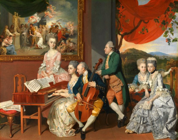 The Gore Family with George, 3rd Earl Cowper George, 3rd Earl Cowper, with the Family of Charles