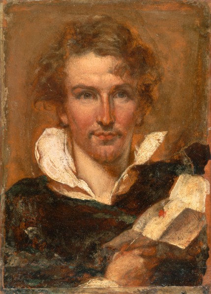 Self-Portrait Inscribed 'VENEZIA' in red, 'Monsieur Etty' and '31 Lombard Street/London' on the