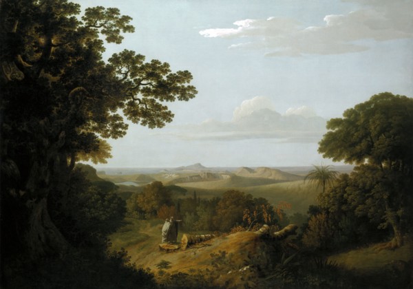 View of the Campi Flegrei from the Camaldolese Convent near Naples View of the Campi Flegrei from