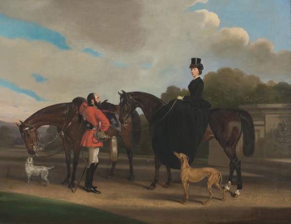 Lord and Lady Twemlow, William Barraud, 1810-1850, British