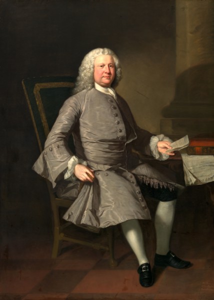 Thomas Osborne Inscribed, lower right: "Mr. Thomas | Osbourne Book [...]" Signed and dated, lower