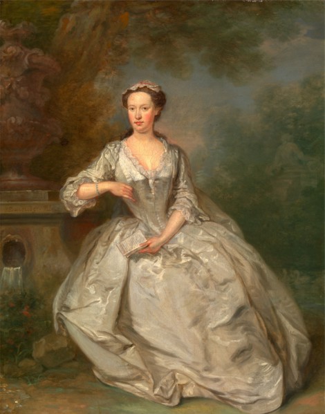 A Lady with a Book Portrait of a Lady Signed, center left: "B. Dandridge. [Minse]", Bartholomew
