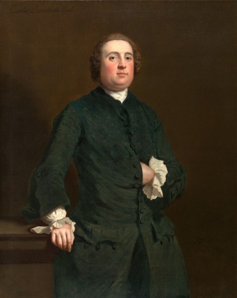 Charles Penruddocke Inscribed in black paint, upper left: "Carolus Penruddocke [....]:" Signed and