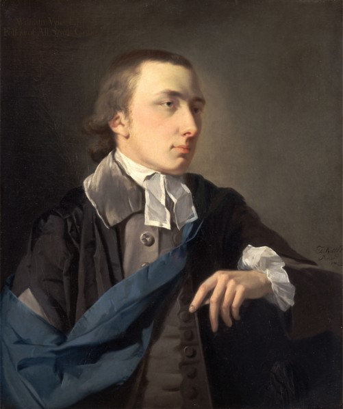 William, later Dr. Vyse Dr. Vyse Inscribed, upper left: "William Vsfe Esq. | [underlined:] Fellow