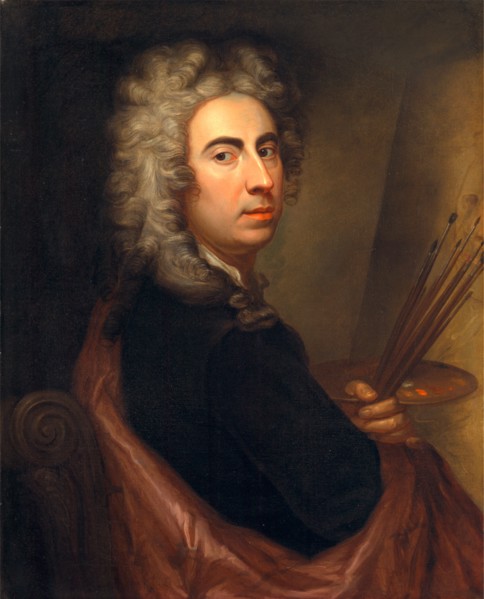 Self-Portrait, Marcellus Laroon the Elder, 1653-1702, Dutch