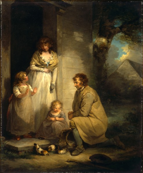 Selling Guinea Pigs Guinea Pigs, George Morland, 1763-1804, British