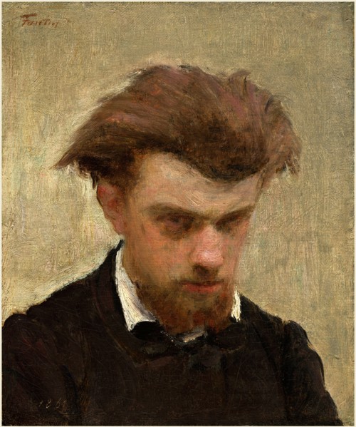 Henri Fantin-Latour, French (1836-1904), Self-Portrait, 1861, oil on canvas