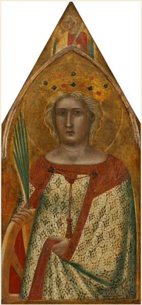 Pietro Lorenzetti, Italian (active c. 1306-probably 1348), Madonna and Child with Saint Mary