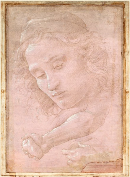 Sandro Botticelli, Italian (1446-1510), Head of a Youth Wearing a Cap; a Right Forearm with the